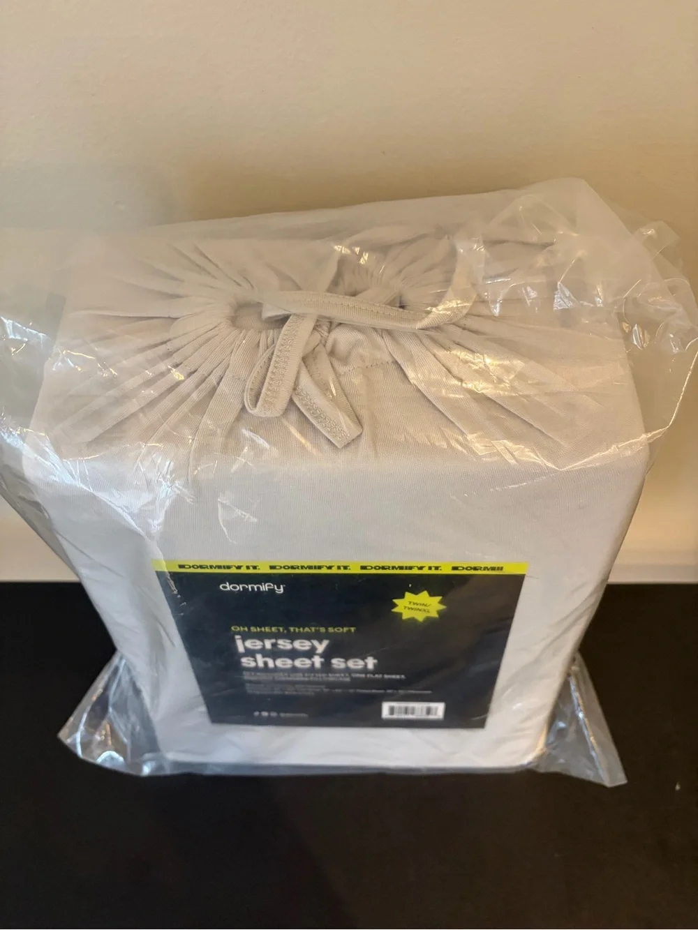 Dormify Jersey Sheet Set - Light Gray Twin XL